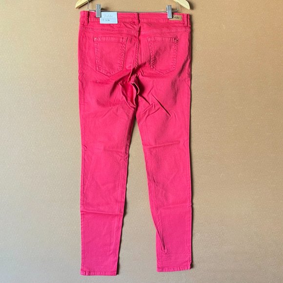 Lot of 2 ZARA TRF Trafaluc Denim Jeans NWT Salmon NWOT Blue US Size 10 - Picture 2 of 16
